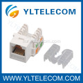 CAT6 RJ45 कीस्टोन जॅक यूटीपी 110 आयडीसी